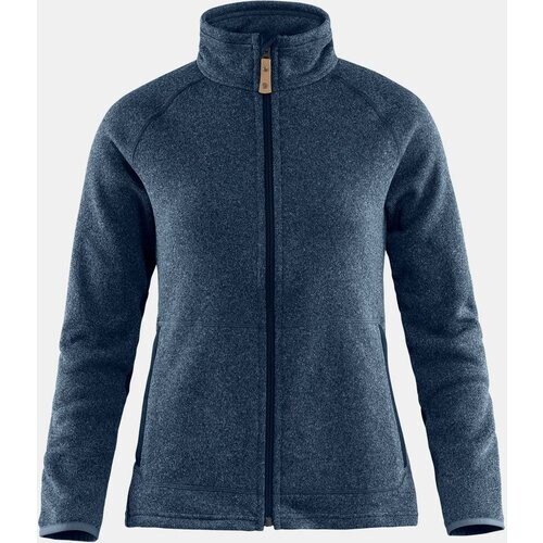 Fjällräven Övik Fleece Zip Sweater Vest Dames Marineblauw