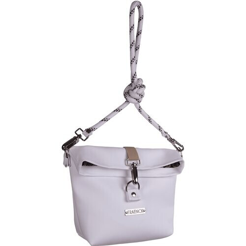 Fraenck dames vegan Crossbody Tas Lucy Wit