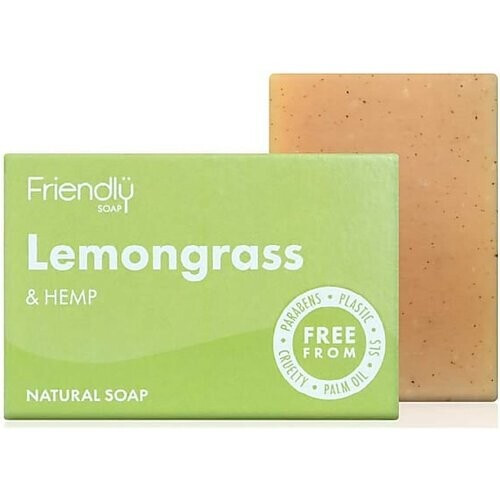 Friendly Soap Badzeep - Citroengras & Hennep