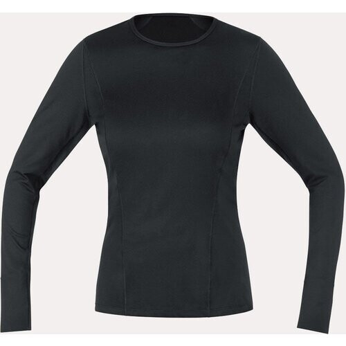 Gore Wear M Base Layer Long Sleeve Shirt Dames Zwart