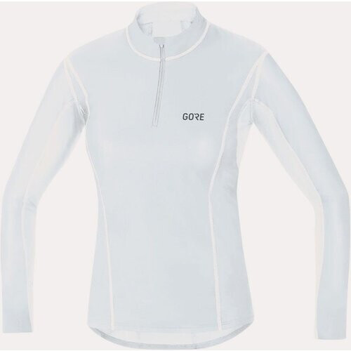 Gore Wear M GWS BL Thermo Turtleneck Shirt Dames Lichtgrijs/Wit