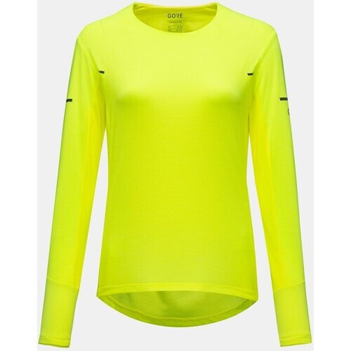 Gore Wear Shirt Ls Vivid Ls Shirt Dames Geel