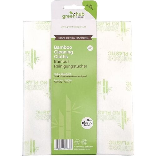Greenhub Bamboe Schoonmaakdoeken