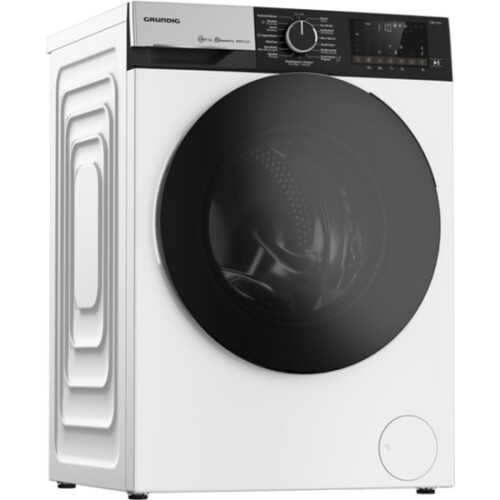 Grundig GW7P584109W - Voorlader wasmachine - 8 kg 1400 RPM - Wit