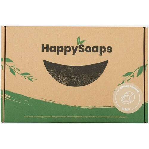 Happy Soaps Sunny Coconut Giftbox Beige