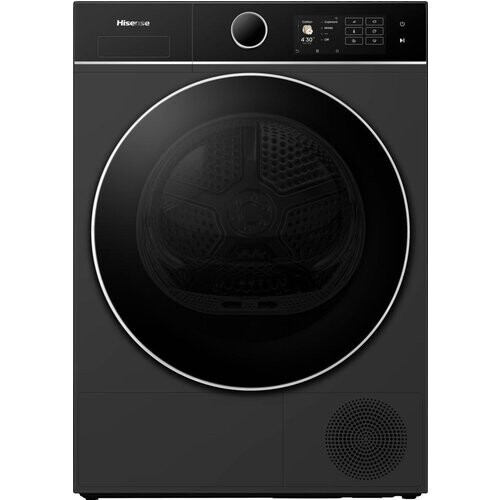 Hisense Dh5i104bbab - Warmtepompdroger - 10 Kg - 60 Db - Energieklasse A - Zwart | Nieuw (outlet)