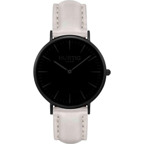 Hurtig Lane mannen vegan Mykonos Horloge All Black & Grijs