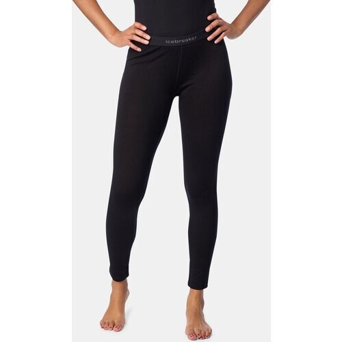 icebreaker 260 Tech Legging Dames Zwart