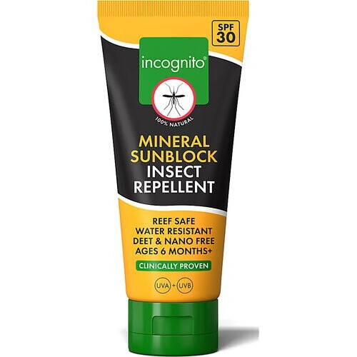 Incognito Zonnebrandcreme & Insecten werende creme met SPF30 - 100ml