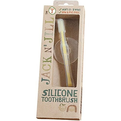 Jack N' Jill Silicone Tandenborstel 1 tot 2 jaar