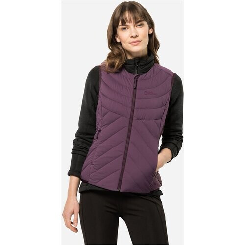 Jack Wolfskin Athletic Dons Dames Vest Pruimpaars