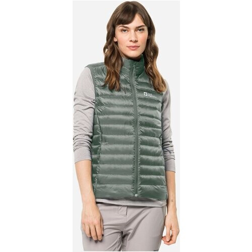Jack Wolfskin Pack & Go Down Vest W Middengroen