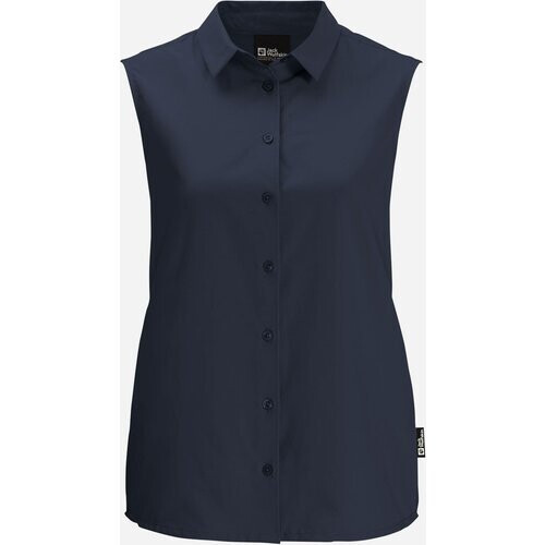 Jack Wolfskin Sonora Sleeveless Shirt Dames Marineblauw