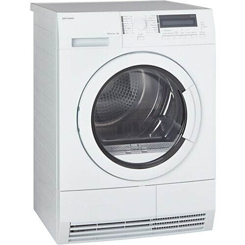 John Lewis Jltdh20 - Warmtepompdroger - 8 Kg - 66 Db - Energieklasse A+ | Tweedehands (Refurbished)