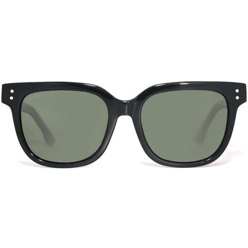 Joplins Sunglasses dames vegan Viseu Bio Acetaat Zonnebril Zwart