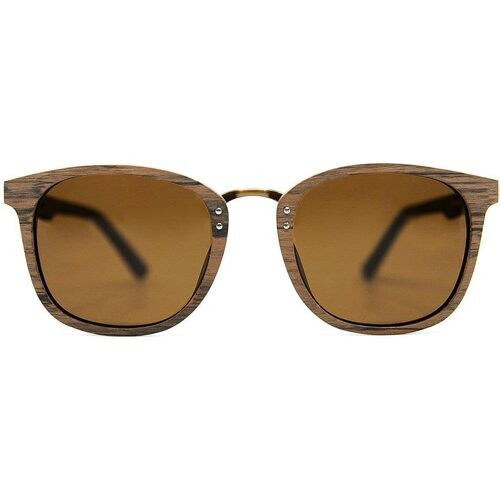 Joplins Sunglasses dames vegan Zonnebril Woodrow Bruin