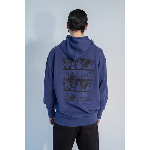 KABOOSH mannen vegan Hoodie Breakfast Unisex Donkerblauw
