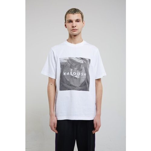 KABOOSH mannen vegan T-Shirt Mask Unisex Wit