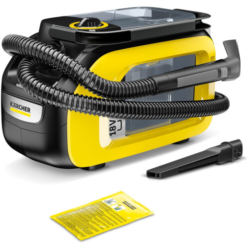 Kärcher SE 3-18 Compact - Tapijt-/bekledingsreiniger - Vezeldiepe reiniging - 18 V accu (excl. accu en oplader)
