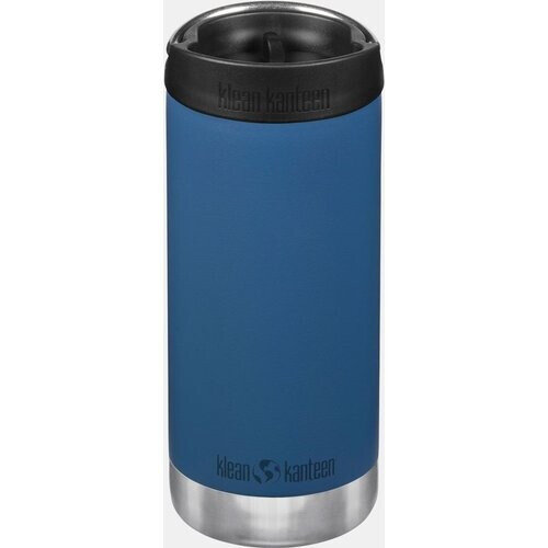 Klean Kanteen Tkwide 12Oz/355 Ml With Café Cap Blauw (Jeans)
