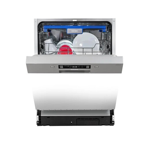 Koenic KDW6021DBI - Half Geïntegreerde Vaatwasser 60cm - 14 couverts - Energieklasse D
