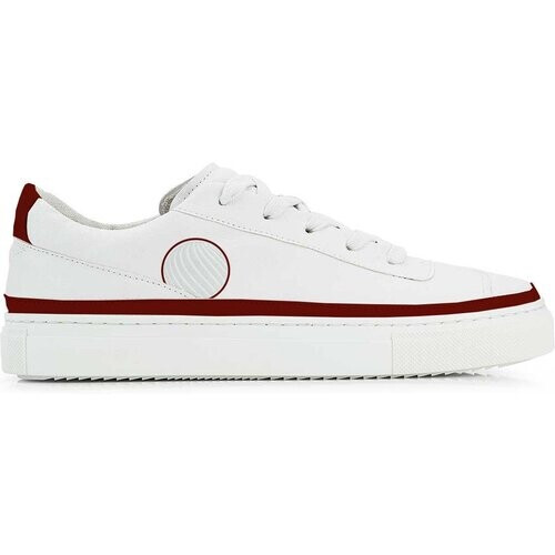 Komrads mannen vegan Sneakers Apls Maça Low Vino Rood