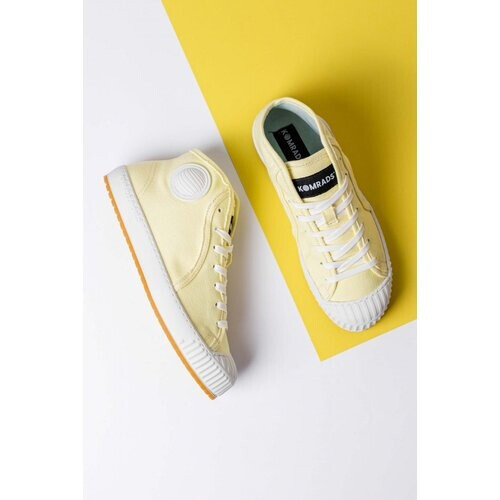 Komrads mannen vegan Sneakers Icns Partizan Ancient Yellow