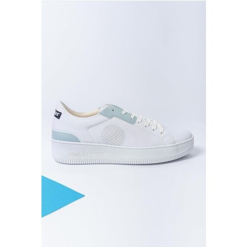 Komrads mannen vegan Sneakers Ocns Pacific Wit