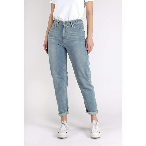 Kuyichi dames vegan Jeans Nora Loose Tapered Denim Blauw