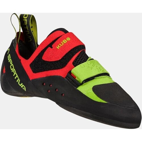 La Sportiva Kubo Klimschoen Oranje/Limoengroen