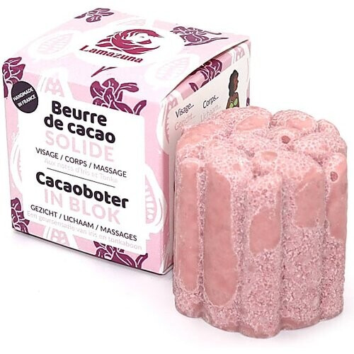 Lamazuna Cacaoboter Zeepblok - Iris en Tonkaboon