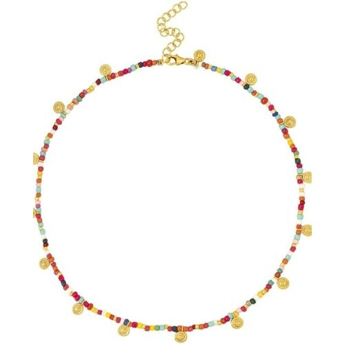 Loft and Daughter dames vegan Bishnoi Choker Strand Meerkleurig