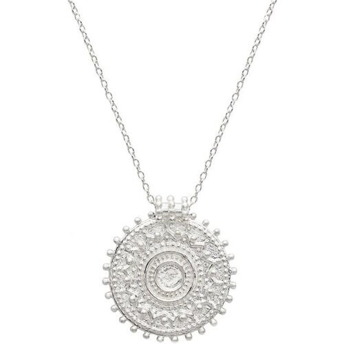 Loft and Daughter dames vegan Ketting Surya Zilver