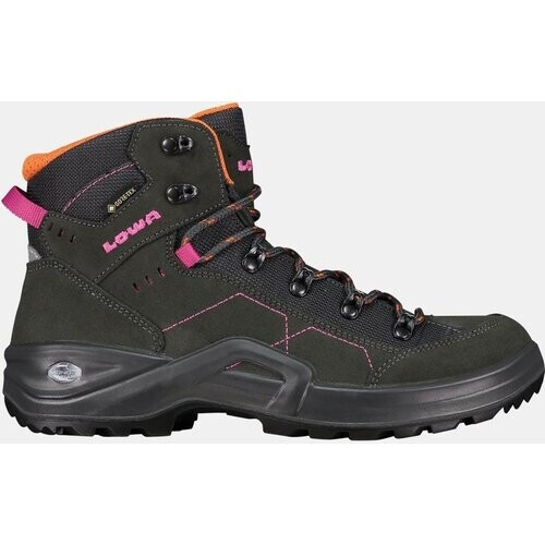 Lowa Kody III GTX Mid Wandelschoenen Tiener Donkergrijs/Turkoois