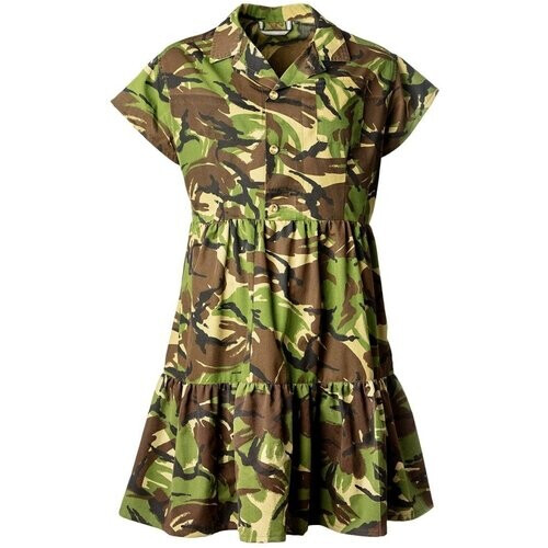 MAHLA dames vegan Jurk Reboot Camo