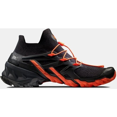 Mammut Aegility Pro Mid DryTech Wandelschoen Zwart/Oranje
