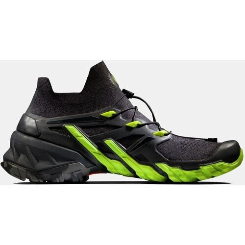 Mammut Aegility Pro Mid Men Zwart/Limoengroen