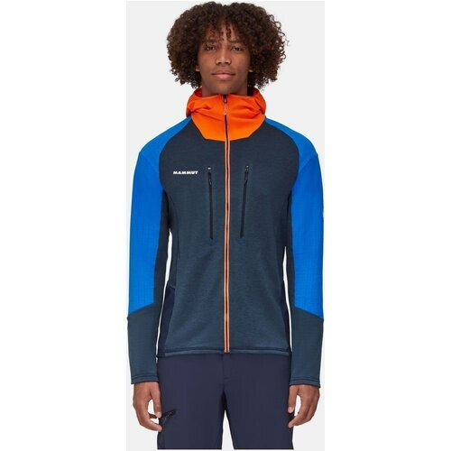 Mammut Eiswand Advanced Hooded Vest Donkerblauw/Blauw