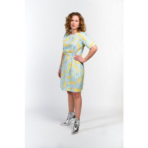 Marble Berriez dames vegan Jurk Me Bananas