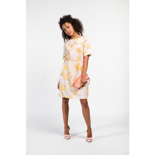 Marble Berriez dames vegan Jurk Me Peach