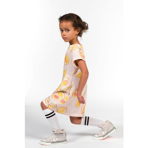 Marble Berriez unisex vegan Jurk Mini Peach
