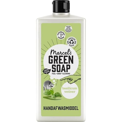 Marcel's Green Soap Afwasmiddel Basilicum & Vetiver gras