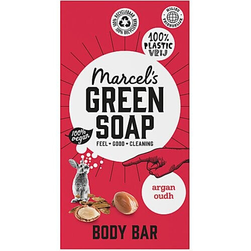 Marcel's Green Soap Body Bar Argan & Oudh