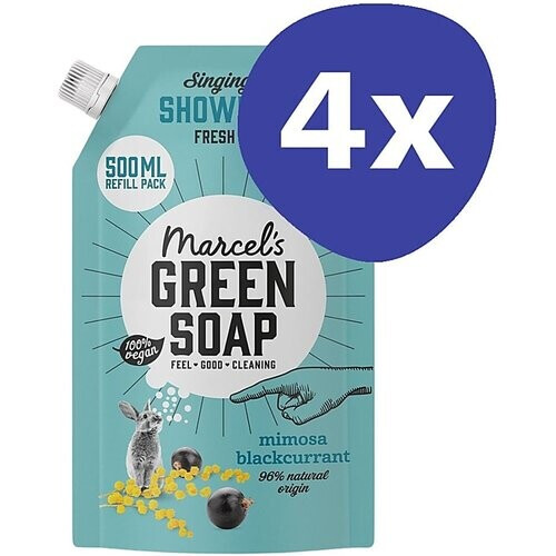 Marcel's Green Soap Douchegel Navul Stazak Mimosa & Zwarte Bes Mult...
