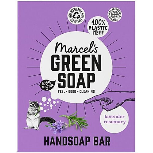 Marcel's Green Soap Handzeep Bar Lavendel & Rozemarijn