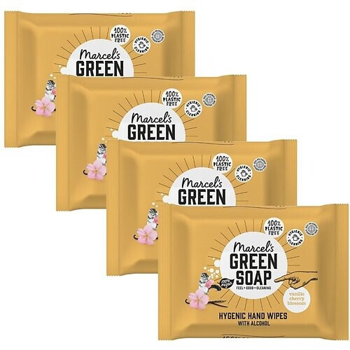 Marcel's Green Soap Hygiënische Handdoekjes Multipack x4