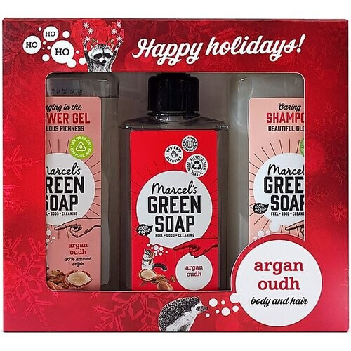 Marcel's Green Soap Kerstpakket Argan & Oudh