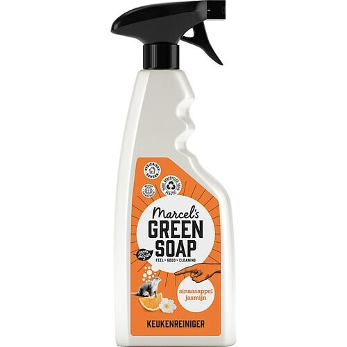 Marcel's Green Soap Keukenreiniger Spray Sinaasappel & Jasmijn 500ml