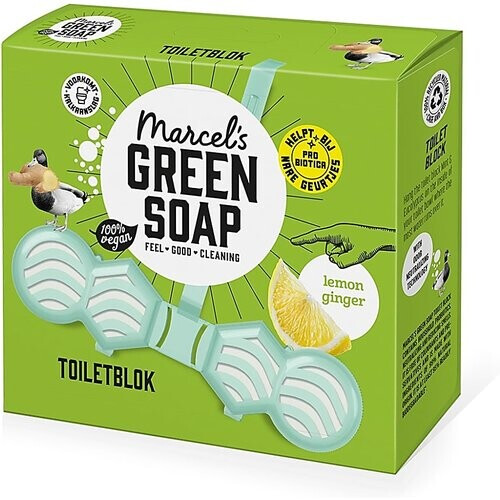 Marcel's Green Soap Toilet Blok Citroen & Gember