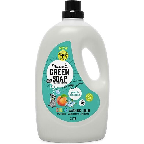 Marcel's Green Soap Wasmiddel Perzik & Jasmijn 3L